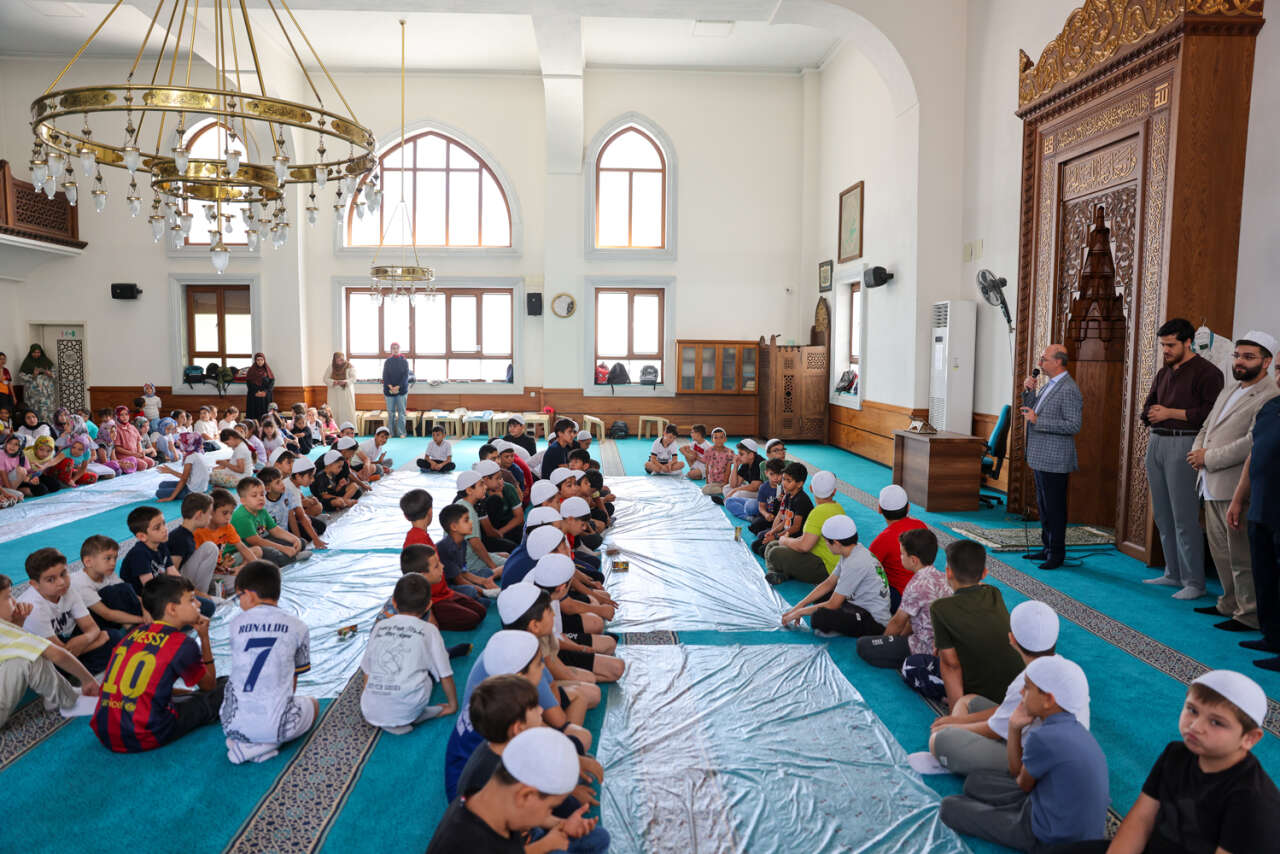 Konya’da yaz coşkusu! Başkan Pekyatırmacı Kur’an Kurslarında çocuklarla buluştu 1